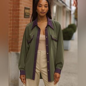 In perfect condition 100% silk blouse